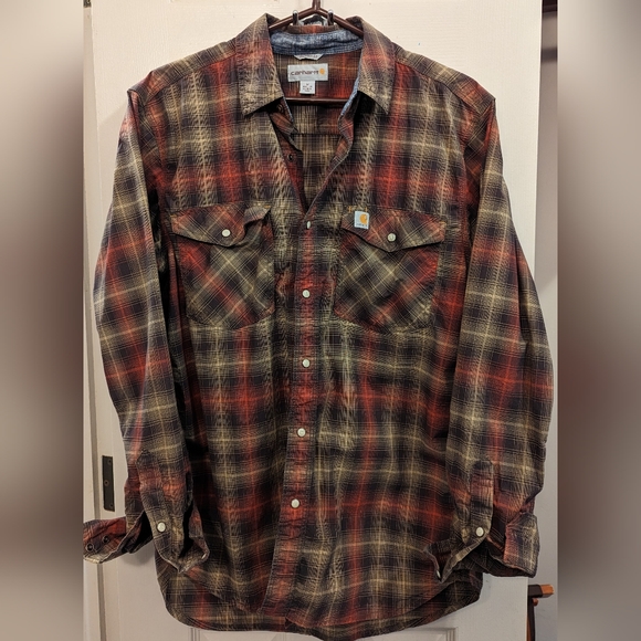 Carhartt Other - Carhartt Button Down with Pearl Snaps